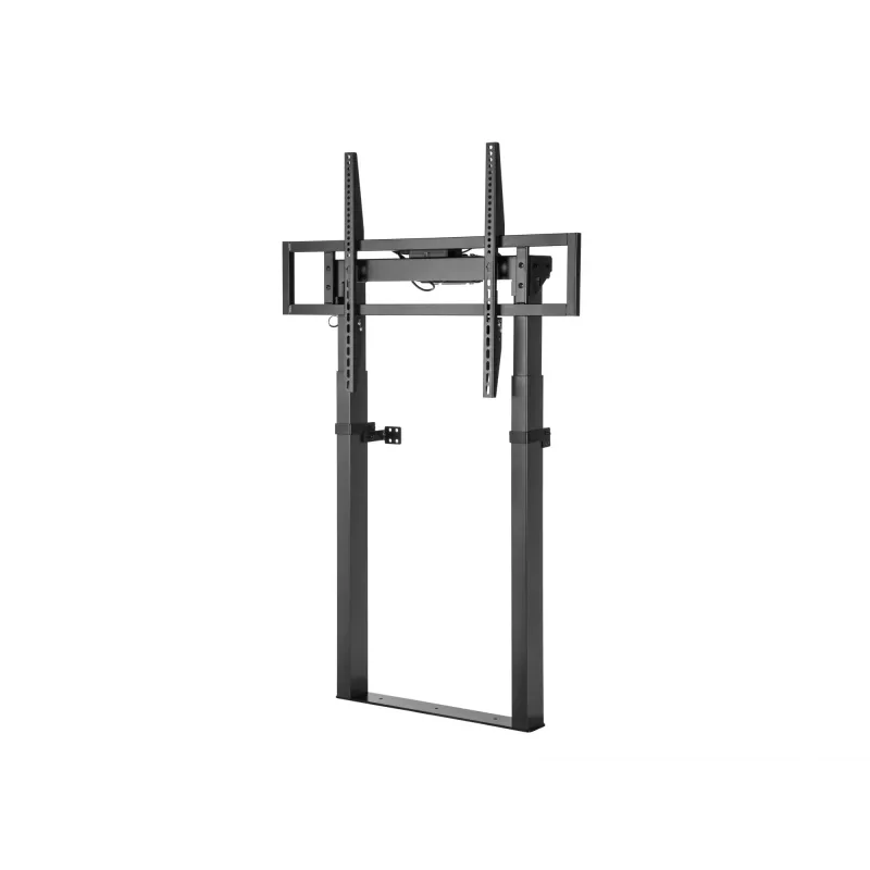 Suporte de parede motorizado fixo Equip 55-100 polegadas, 139,7 cm (55 polegadas), 2,54 m (100 polegadas), 200 x 200 mm, 800 x 600 mm, alumínio, plástico, aço inoxidável, preto