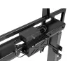Suporte de parede motorizado fixo Equip 55-100 polegadas, 139,7 cm (55 polegadas), 2,54 m (100 polegadas), 200 x 200 mm, 800 x 600 mm, alumínio, plástico, aço inoxidável, preto