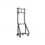 Carrinho de TV robusto Equip 37-80 polegadas, 94 cm (37 polegadas), 2,03 m (80 polegadas), 200 x 200 mm, 600 x 400 mm, alumínio, plástico, aço inoxidável, preto