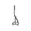Carrinho de TV robusto Equip 37-80 polegadas, 94 cm (37 polegadas), 2,03 m (80 polegadas), 200 x 200 mm, 600 x 400 mm, alumínio, plástico, aço inoxidável, preto