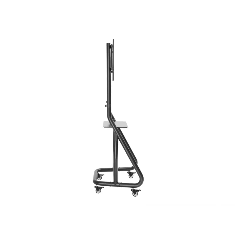 Carrinho de TV robusto Equip 37-80 polegadas, 94 cm (37 polegadas), 2,03 m (80 polegadas), 200 x 200 mm, 600 x 400 mm, alumínio, plástico, aço inoxidável, preto