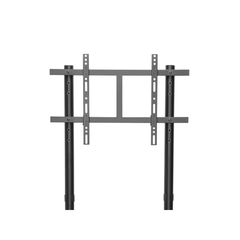 Carrinho de TV robusto Equip 37-80 polegadas, 94 cm (37 polegadas), 2,03 m (80 polegadas), 200 x 200 mm, 600 x 400 mm, alumínio, plástico, aço inoxidável, preto