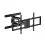 Suporte de parede para TV full-motion Equip 43-100 polegadas, 200 x 200 mm, 800 x 400 mm, -10 - 5°, -60 - 60°, plástico, aço inoxidável, preto
