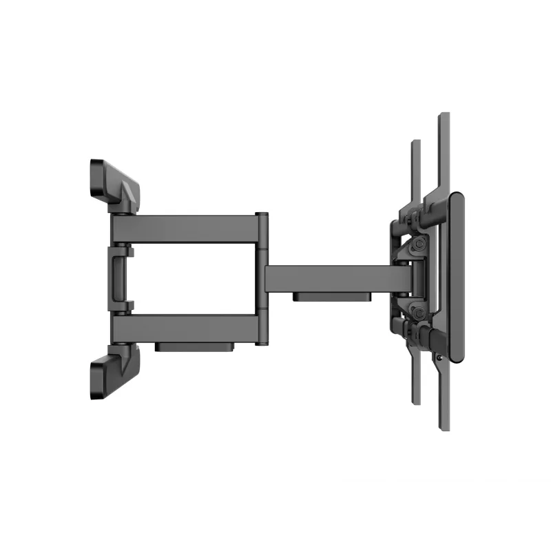 Suporte de parede para TV full-motion Equip 43-100 polegadas, 200 x 200 mm, 800 x 400 mm, -10 - 5°, -60 - 60°, plástico, aço inoxidável, preto
