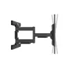 Suporte de parede para TV full-motion Equip 43-100 polegadas, 200 x 200 mm, 800 x 400 mm, -10 - 5°, -60 - 60°, plástico, aço inoxidável, preto