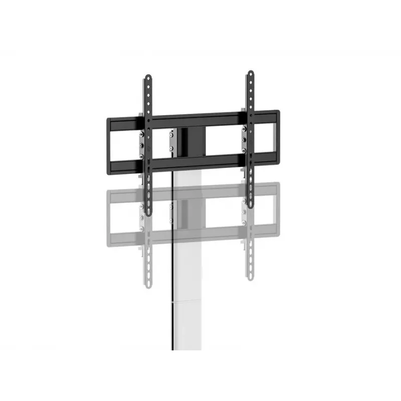 Suporte/base para TV EQUIP 650614 para ecrãs de 37-86 polegadas, até 45 kg, VESA 100x100-600x400, altura 900-1100 mm, inclinação -10° a 5°, prateado