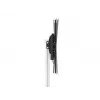 Suporte/base para TV EQUIP 650614 para ecrãs de 37-86 polegadas, até 45 kg, VESA 100x100-600x400, altura 900-1100 mm, inclinação -10° a 5°, prateado