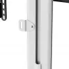 Suporte/base para TV EQUIP 650614 para ecrãs de 37-86 polegadas, até 45 kg, VESA 100x100-600x400, altura 900-1100 mm, inclinação -10° a 5°, prateado