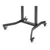 Carrinho móvel motorizado para LFD Equip 55-100 polegadas, 2,54 m (100 polegadas), 200 x 200 mm, 800 x 600 mm, -10 - 5°, alumínio, plástico, aço inoxidável, preto