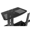 Carrinho móvel motorizado para LFD Equip 55-100 polegadas, 2,54 m (100 polegadas), 200 x 200 mm, 800 x 600 mm, -10 - 5°, alumínio, plástico, aço inoxidável, preto