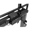 Carrinho móvel motorizado para LFD Equip 55-100 polegadas, 2,54 m (100 polegadas), 200 x 200 mm, 800 x 600 mm, -10 - 5°, alumínio, plástico, aço inoxidável, preto