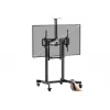 Carrinho móvel motorizado para LFD Equip 55-100 polegadas, 2,54 m (100 polegadas), 200 x 200 mm, 800 x 600 mm, -10 - 5°, alumínio, plástico, aço inoxidável, preto