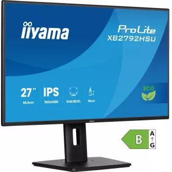 Monitor de computador iiyama ProLite XB2792HSU-B1 68,6 cm (27 polegadas) 1920 x 1080 píxeis Full HD LED preto