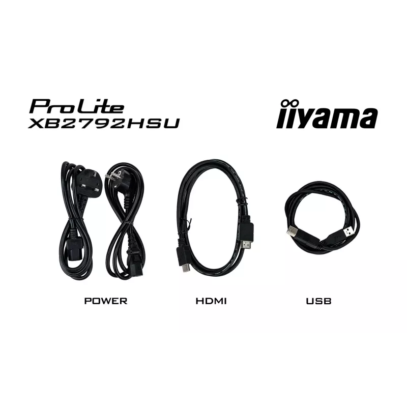Monitor de computador iiyama ProLite XB2792HSU-B1 68,6 cm (27 polegadas) 1920 x 1080 píxeis Full HD LED preto