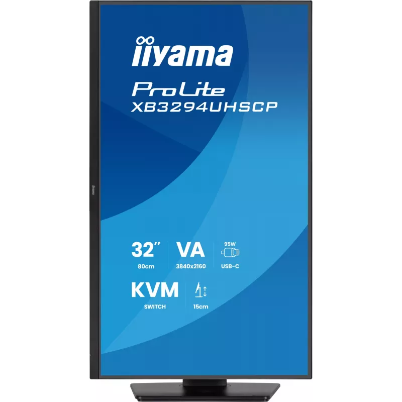 iiyama ProLite XB3294UHSCP-B1 Monitor de computador 80 cm (31,5 polegadas) 3840 x 2160 píxeis 4K Ultra HD preto