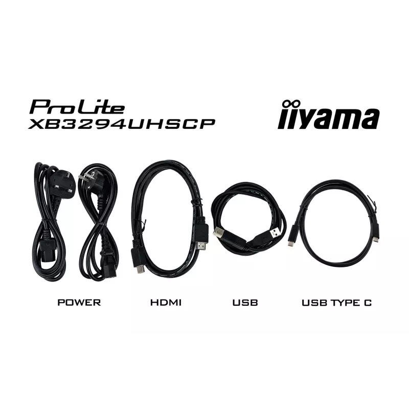 iiyama ProLite XB3294UHSCP-B1 Monitor de computador 80 cm (31,5 polegadas) 3840 x 2160 píxeis 4K Ultra HD preto