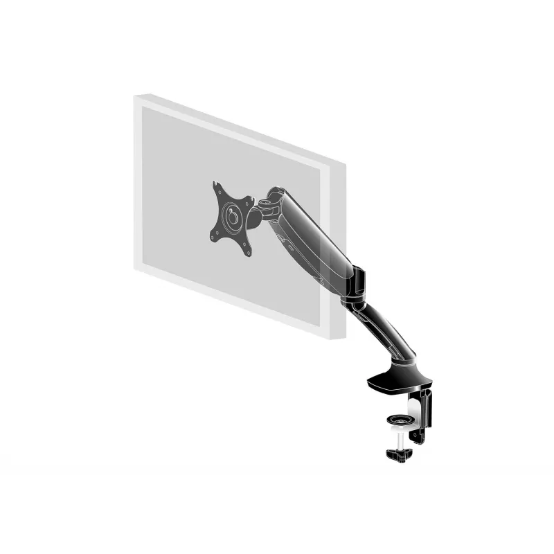 iiyama DS3001C-B1 suporte de monitor / base 68,6 cm (27 polegadas) secretária preto
