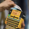 DYMO RHINO 4200 conjunto de etiquetadora industrial com mala | teclado QWERTZ e teclas de atalho que poupam tempo | impressora de etiquetas robusta para estaleiros e tarefas de etiquetagem exigentes