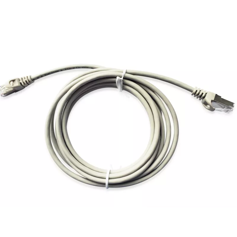 Equip cabo de patch Cat.6 S/FTP, 10,0m, 9 unidades/caixa interior, cinzento