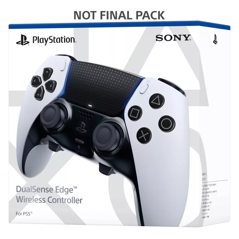 Sony DualSense Edge preto, branco comando Bluetooth analógico / digital PlayStation 5