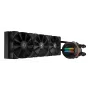 Refrigeração líquida para CPU COUGAR Poseidon-GT 360, ARGB, preto, kit de refrigeração líquida, 12 cm, preto
