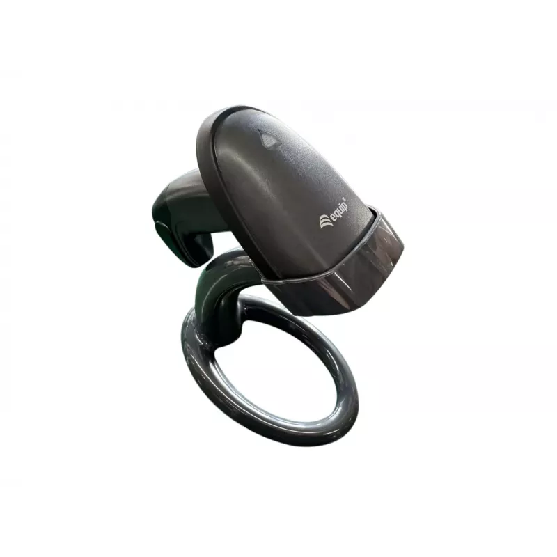 Leitor de códigos de barras 2D dual-mode sem fios Equip 2,4GHz + Bluetooth, com suporte