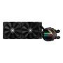 Refrigeração líquida para CPU COUGAR Poseidon-GT 240, ARGB, preto, refrigeração líquida all-in-one, 12 cm, preto