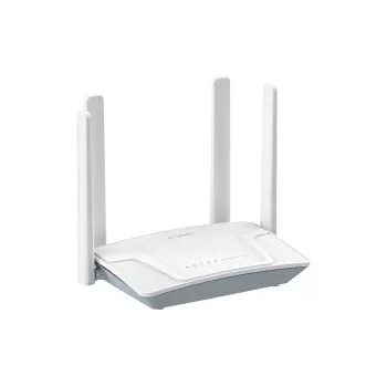 Router D-Link 4G LTE N300 Wi-Fi, Wi-Fi 4 (802.11n), single-band (2,4 GHz), Ethernet LAN, 4G, branco, router de mesa