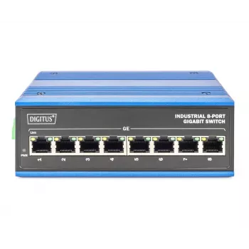 Comutador não gerido Digitus DN-651119 8 portas Gigabit Ethernet