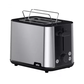 Braun HT101BI-HT1510BK 8 2 fatias 900 W preto, aço inoxidável