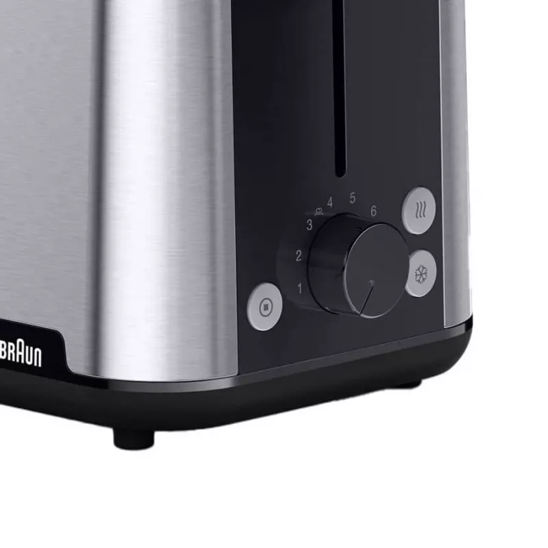 Braun HT101BI-HT1510BK 8 2 fatias 900 W preto, aço inoxidável
