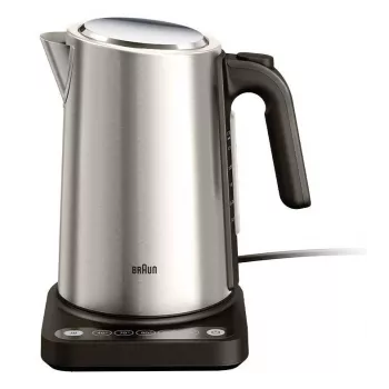 Chaleira elétrica Braun WK 5205 BK 1,7 l 2200 W preta, aço inoxidável