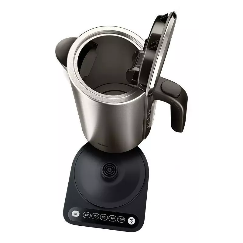 Chaleira elétrica Braun WK 5205 BK 1,7 l 2200 W preta, aço inoxidável