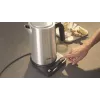 Chaleira elétrica Braun WK 5205 BK 1,7 l 2200 W preta, aço inoxidável