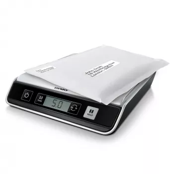 Balança digital de encomendas e envios DYMO M10 | capacidade até 10 kg | 20 cm x 20 cm