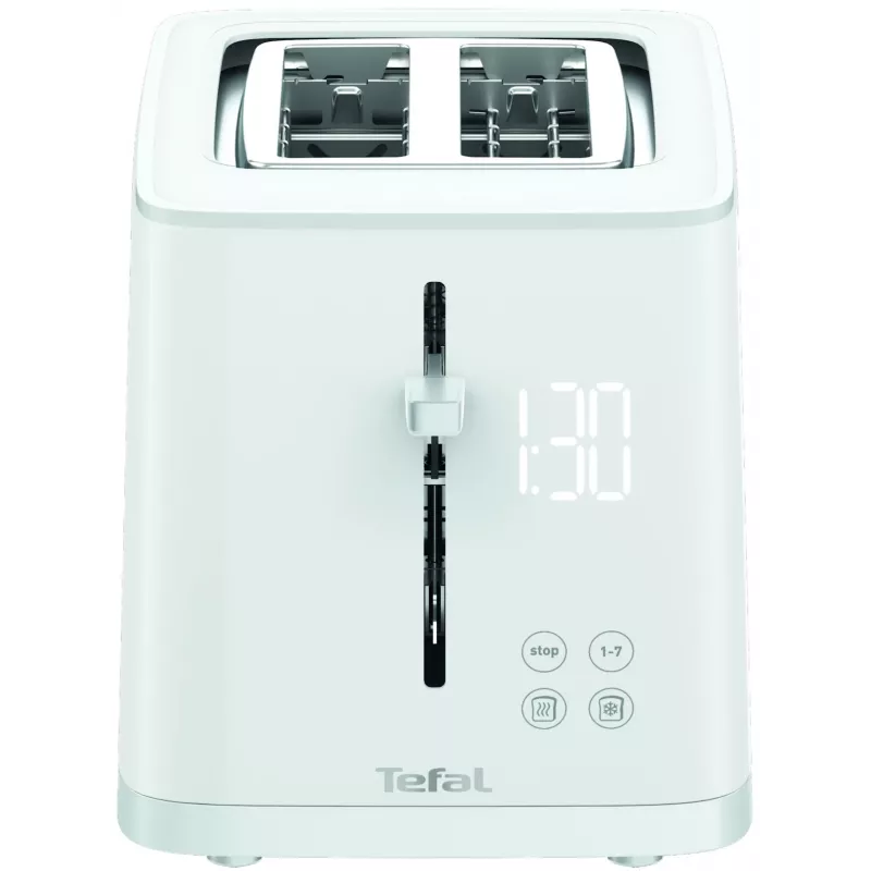 Torradeira Tefal Sense TT6931 — 2 fatias, 850 W, branca, 7 níveis de tostagem, indicador LED
