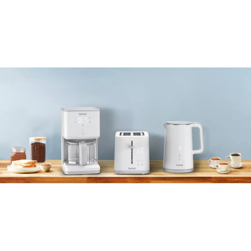 Torradeira Tefal Sense TT6931 — 2 fatias, 850 W, branca, 7 níveis de tostagem, indicador LED