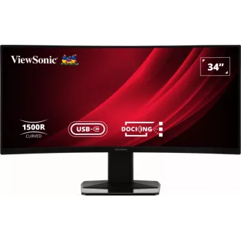 Monitor Viewsonic Display VG3419C 86,4 cm (34 polegadas) 3440 x 1440 píxeis UltraWide Quad HD LED preto