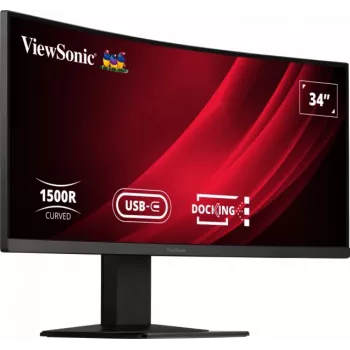 Monitor Viewsonic Display VG3419C 86,4 cm (34 polegadas) 3440 x 1440 píxeis UltraWide Quad HD LED preto