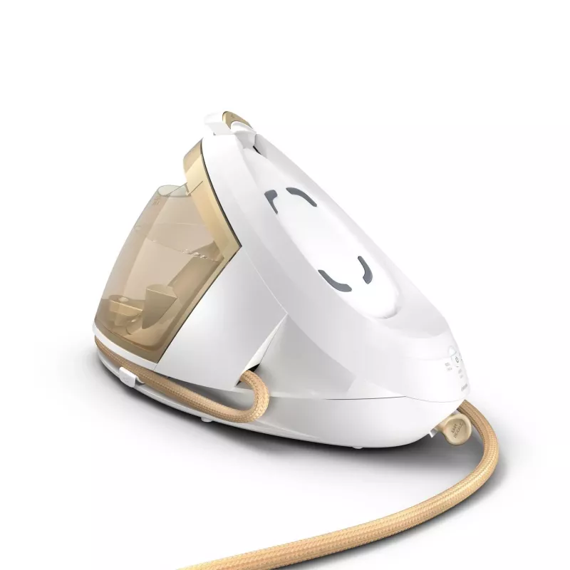 Central de engomar a vapor Philips PSG8040/60 2700 W 1,8 L base SteamGlide Elite dourada, branca