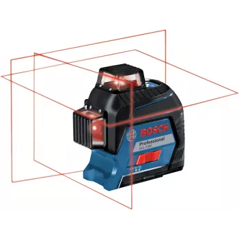Nível laser de linhas Bosch GLL 3-80 Professional 30 m 630 - 650 nm (< 10 mW)