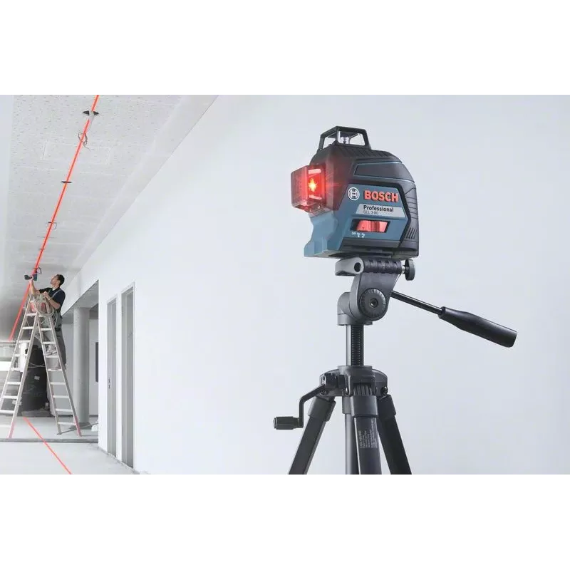 Nível laser de linhas Bosch GLL 3-80 Professional 30 m 630 - 650 nm (< 10 mW)