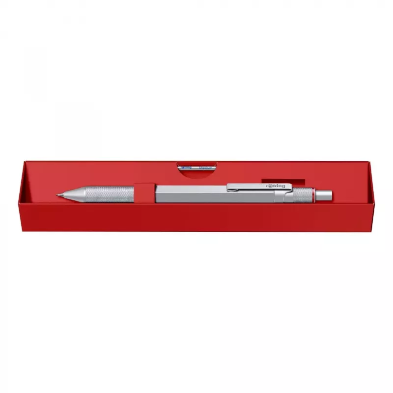 Rotring 600 Multipen 3 em 1 2164109, prateado