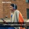 Sony WHCH520P.CE7, sem fios, 20 - 20000 Hz, chamadas/música, 147 g, headset, rosa