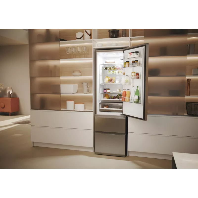 Haier 3D 60 Série 5 HTW5620DNMG independente 414 L prateado