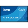 iiyama TE8615A-B1AG Ecrã de sinalização Painel interativo 2,17 m (85,6 polegadas) Wi-Fi 550 cd/m² 4K Ultra HD Preto Ecrã tátil Processador integrado Android