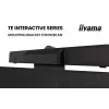 iiyama TE8615A-B1AG Ecrã de sinalização Painel interativo 2,17 m (85,6 polegadas) Wi-Fi 550 cd/m² 4K Ultra HD Preto Ecrã tátil Processador integrado Android