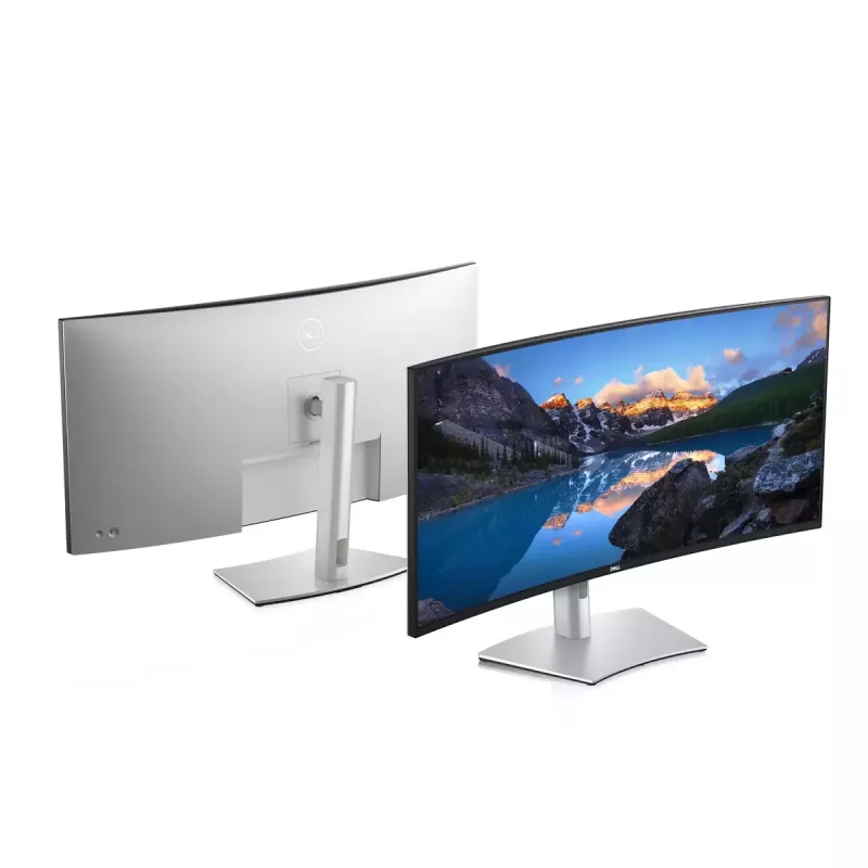 DELL UltraSharp U4021QW Monitor de computador 100,8 cm (39,7 polegadas) 5120 x 2160 píxeis 4K DCI LCD Prateado