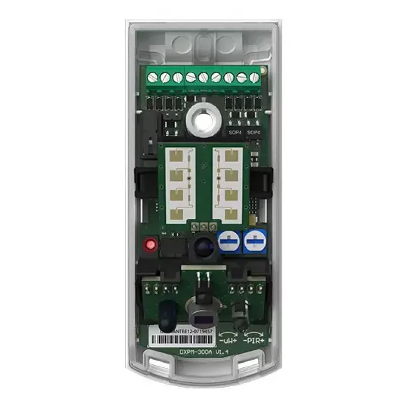 Satel AGATE detetor de movimento de cortina duplo para exterior, PIR + micro-ondas