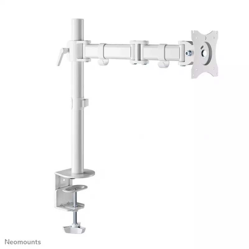 Neomounts NM-D135WHITE Suporte de monitor 10-30 polegadas, grampo/passagem de mesa, 8 kg, 25,4 cm (10 polegadas), 76,2 cm (30 polegadas), 100 x 100 mm, Branco